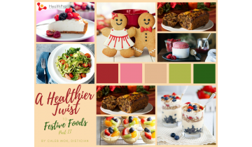  	A Healthier Twist to Festive Foods (Part II)